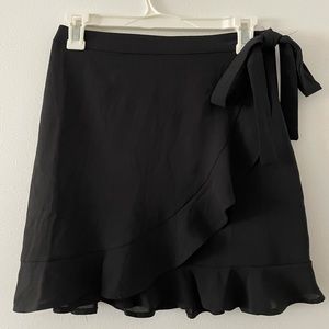 Nasty Gal black wrap skirt!